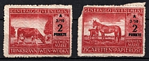 Advertising Stamps, General Government, Germany
