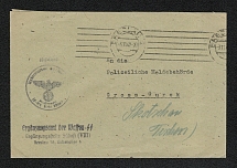 1942 Breslau Cover with SS Field Post markings