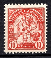 1895 Hannover Courier Post, Germany (CV $15)
