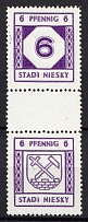1945 Niesky (Oberlausitz), Germany Local Post (Mi. SZd 5, CV $40, MNH)