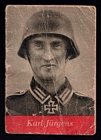 'Heroes of the Wehrmacht. Karl Jurgens', Swastika, Third Reich Propaganda, German Soldier's Handbook Mini Book