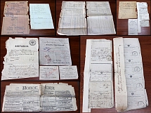 Russian Empire, Russia, Documents with Revenues, Non-Postal, Stock