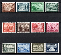 1939 Third Reich, Germany (Mi. 702-713, Full Set, CV $110, MNH)