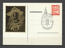 1965 Austria postcard scouts stamp exhibition postmark