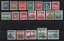 1939 Bohemia and Moravia, Germany (Mi. 1 - 19, Full Set, CV $60)