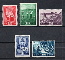 1948 Young Pioneers, Soviet Union USSR (Full Set, MNH)