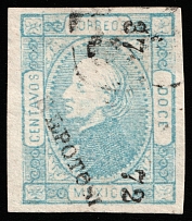 1872 12c Mexico, North America (Sc 94,  Canceled)