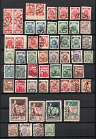1918-40 Latvia, Collection (6 Pages, Canceled)