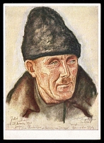 1940 'Farmer Jackob Knecht', Propaganda Postcard, Third Reich Nazi Germany