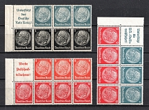 1935-39 Third Reich, Germany, Collection (2 Pages, Coupon, CV $220)