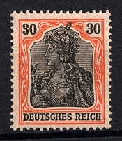 1915 30pf German Empire, Germany (Mi. 89 II y, CV $50)