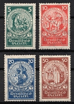 1924 Weimar Republic, Germany (Mi. 351 - 354, Full Set, CV $200, MNH)