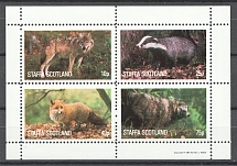 1981 Scotland Fauna Block (MNH)