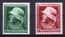 1935 Third Reich, Germany (Mi. 569 - 570, Full Set, CV $30, MNH)