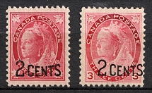 1899 Canada (SG 171, 172, CV $55)