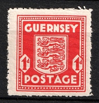 1941-44 1p Guernsey, German Occupation, Germany (Mi. 2 aw, CV $30, MNH)