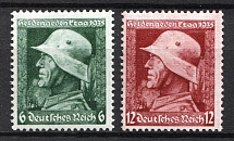 1935 Third Reich, Germany (Mi. 569 - 570, Full Set, CV $30, MNH)