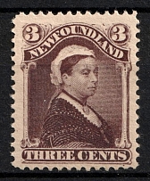 1887 3c Newfoundland, Canada (SG 52, CV $110)