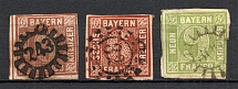 1850-58 Bavaria Germany (CV $45, Canceled)