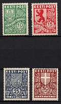 1939 Estonia (Mi. 142 - 145, Full Set, CV $80, MNH/MLH)
