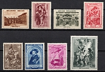 1939 Belgium (Sc. B241 - B248, Full Set, CV $140, MNH)