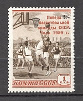 1959 USSR the Victory of the USSR Basketball Team in Chile (Full Set, MNH)