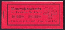 1937 Booklet with stamps of Third Reich, Germany in Excellent Condition (Mi. MH 44, CV $170)