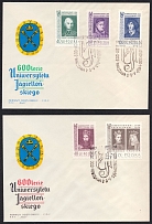 1964 600th Anniversary of Jagiellonian University, Krakow, Republic of Poland, Covers (Commemorative Cancellation)