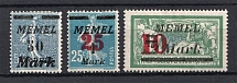 1923 Memel, Germany (Full Set)