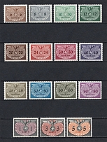 1940 General Government, Germany Official Stamps (Full Set, CV $80, MNH)