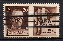 1943 30c Zadar, German Occupation, Germany (Mi. 36 II, CV $70)