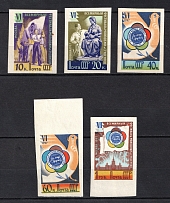 1957 6th World Youth Festival in Moscow, Soviet Union USSR (Full Set, MNH)