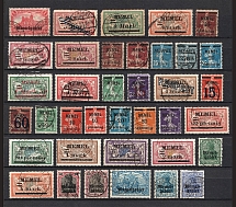 Memel, Germany (Group of Stamps, Canceled)