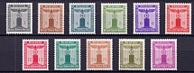 1942 Third Reich, Germany, Official Stamps (Mi. 155 - 165, Full Set, CV $70, MNH)