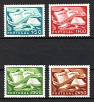 1954 Portugal (Mi. 825 - 828, Full Set, CV $100)