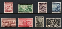 1943 Polish Exile Government (Mi. 368 - 375, Full Set, CV $50, MNH)