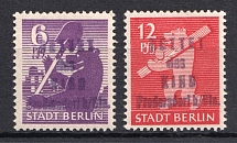 1945 Fredersdorf, Local Mail, Soviet Russian Zone of Occupation, Germany (Full Set, CV $35)