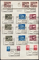 1948 (15 Des) Working Class Unity Congress, Republic of Poland, Souvenir Sheet with Commemorative Cancellations