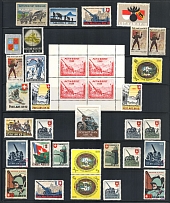 WWII Armies Battalions Military Stamps, Europe, Switzerland