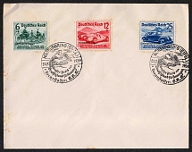 1939 The International Automobile and Motorcycle Exhibition, Third Reich, Germany, Cover (Special Cancellations)