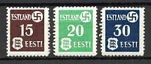 1941 Germany Occupation of Estonia (CV $65, Full Set, MNH/MLH)