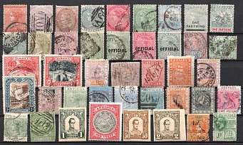 British Colonies, Collection of Stamps (Canceled)