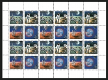 1989 (24 Nov) World Philatelic Exhibition 'Expo-89', Soviet Union, USSR, Russia, Full Sheets (Full Set, MNH)