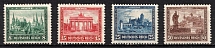 1930 Weimar Republic, Germany (Mi. 450 - 453, Full Set, CV $100)