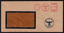 1942 (6 Jun) Third Reich, Germany, Nazi, Cover from Stuttgart with Commemorative Wurttemberg Postmark
