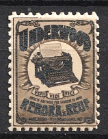 Underwood Typewriter Company, United States, Italy, Stock of Cinderellas, Non-Postal Stamps, Labels, Advertising, Charity, Propaganda