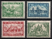 1924 Weimar Republic, Germany (Mi. 364 - 367, Full Set, CV $130)