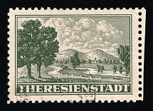 1943 Theresienstadt Ghetto, Bohemia and Moravia, Germany (Mi. 1, Used, CV $480)