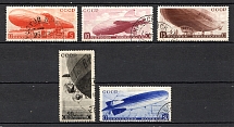 1934 USSR The Airships of the USSR (Full Set, Cancelled)