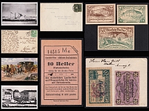 Vienna, Austria, Collection of Cinderellas, Non-Postal Stamps, Labels, Advertising, Charity, Propaganda, Covers, Postcards